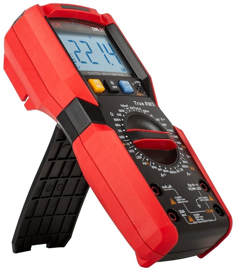 RGK мультиметр DM-20 776455, цифровой