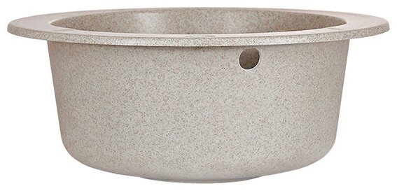Кухонная мойка GRANULA 4802 48х48х18 см, кварцевый песок, тон бежевый