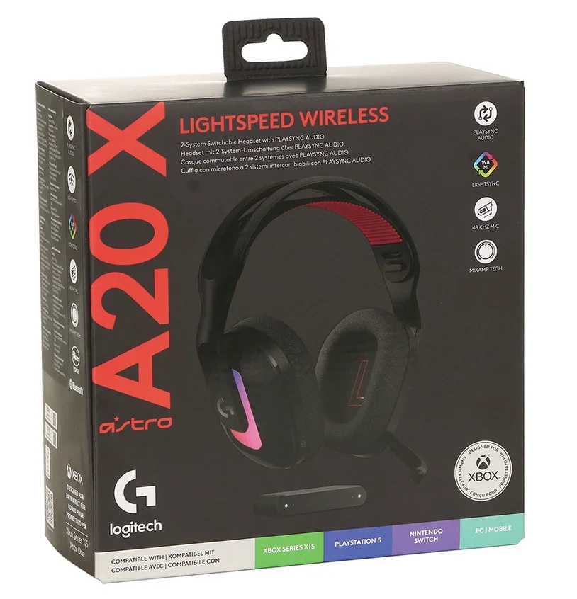Наушники Logitech A20 X черный купить,89990