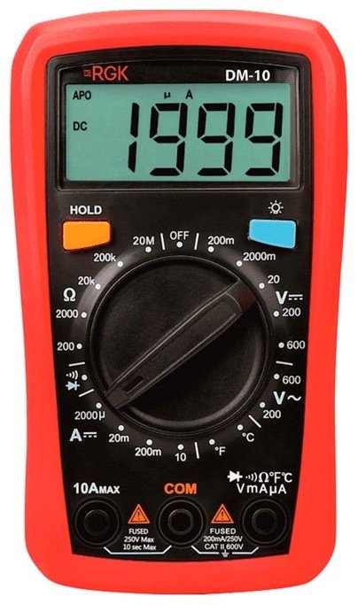 Мультиметр RGK DM-10 81639