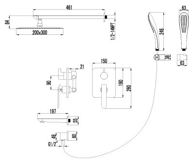 Lemark Melange LM4922CW купить,267960