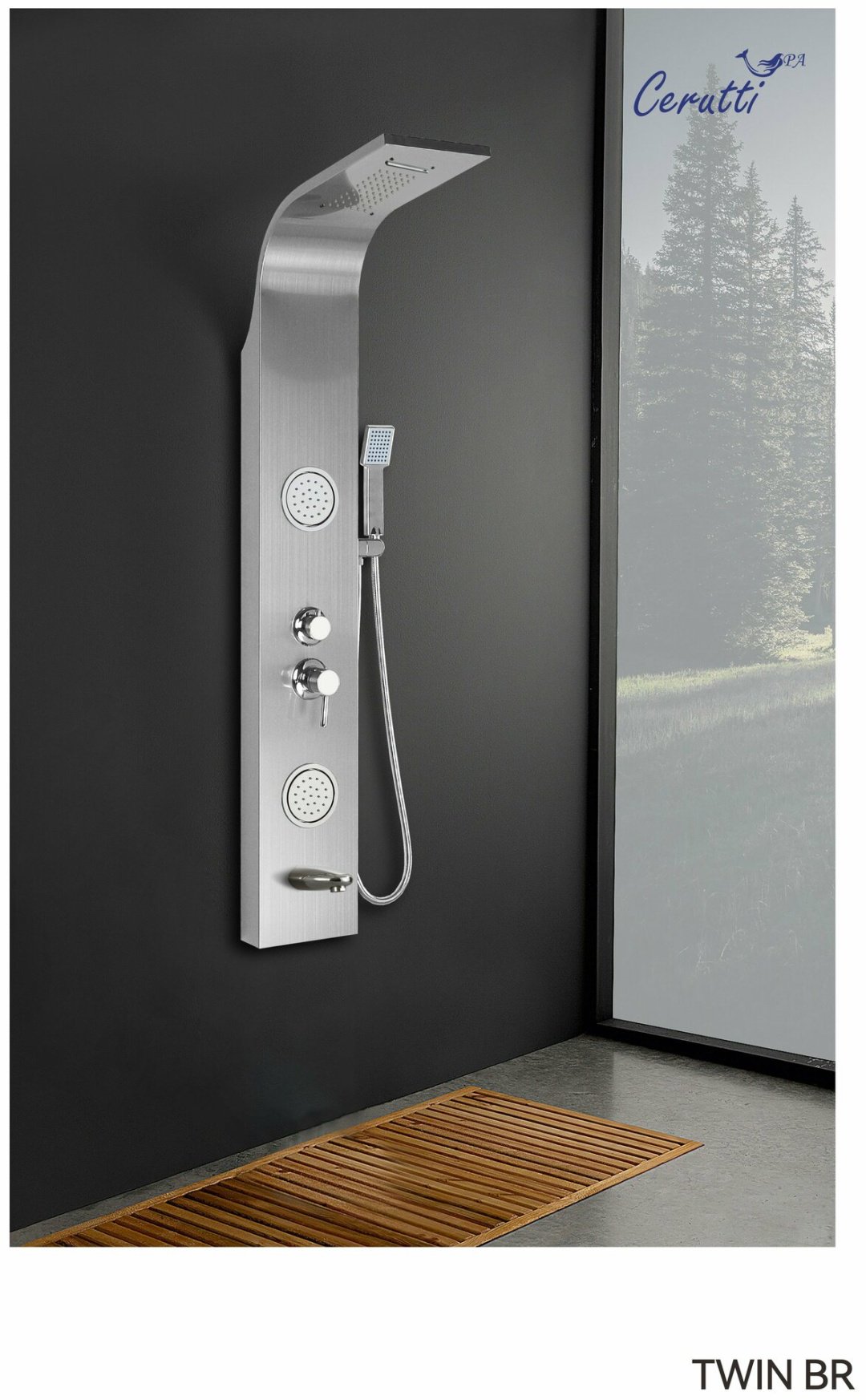 Cerruti душевой набор (гарнитур) CT9988, латунь купить,NaN