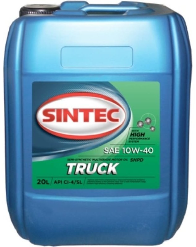 Моторное масло Полусинтетическое SINTEC TRUCK 10W-40 20 л - ForteMarket Моторное масло Полусинтетическое SINTEC TRUCK 10W-40 20 л купить,73100