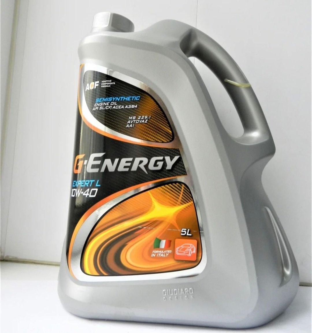 Моторное масло Полусинтетическое G-Energy Expert L 10W-40 5 л