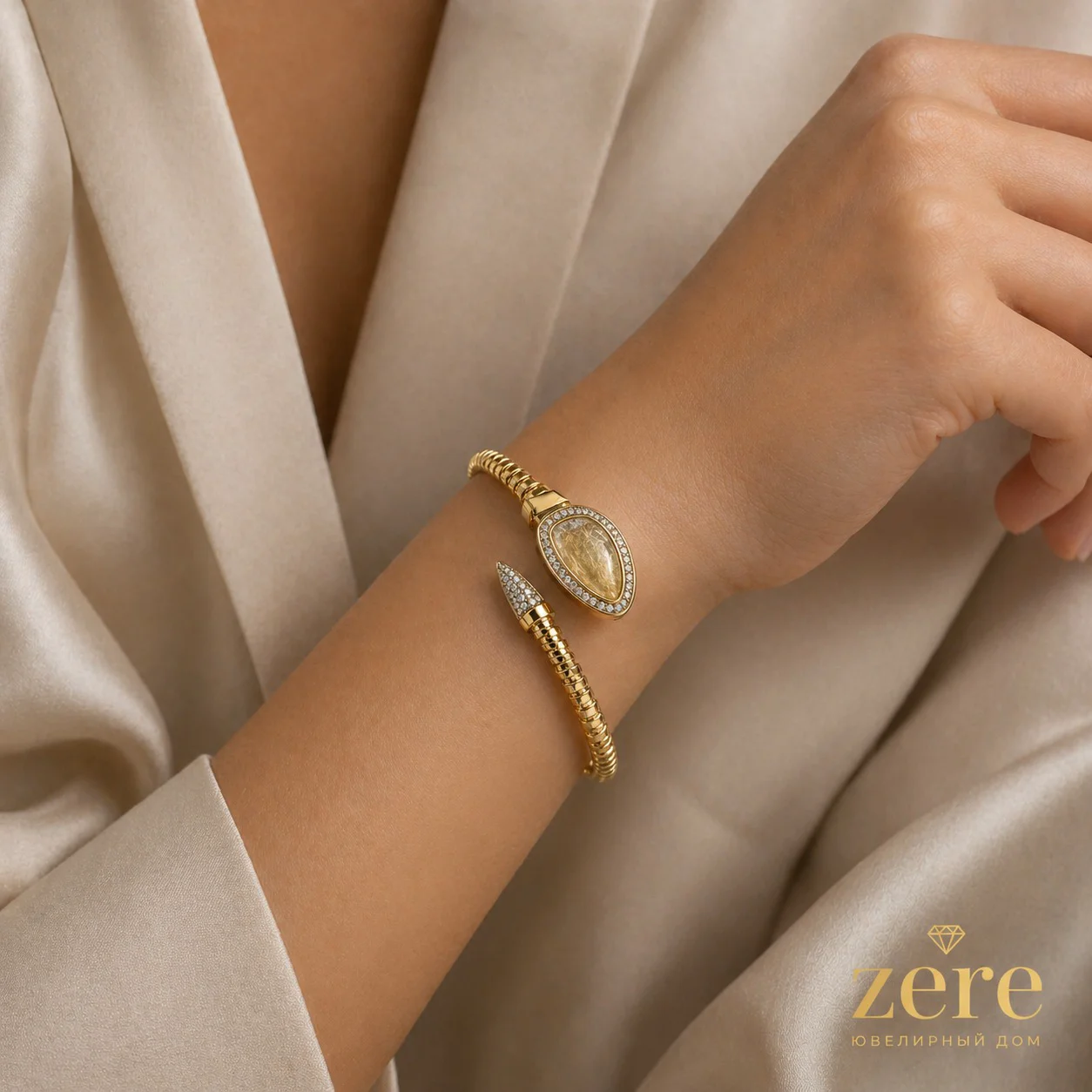 Браслет Zere ZR300421 золото 20.32гр 19р купить,1718500