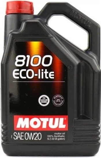 Моторное масло Синтетическое Motul 8100 Eco-Lite 0W-20 5 л купить,NaN