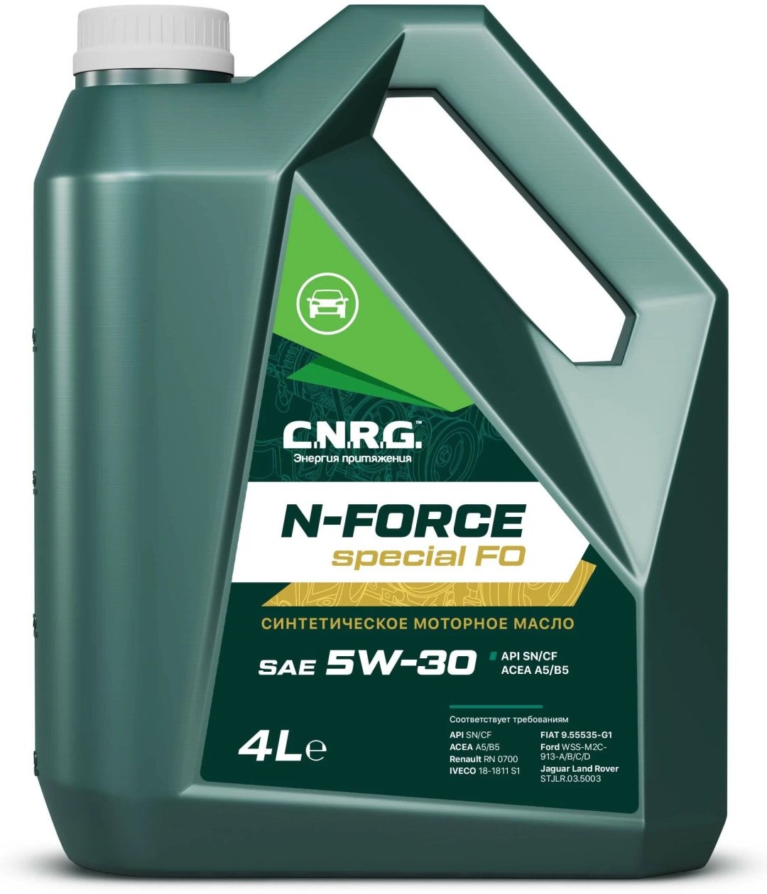 Моторное масло Синтетическое C.N.R.G. N-Force Special FO 5W-30 4 л купить,NaN