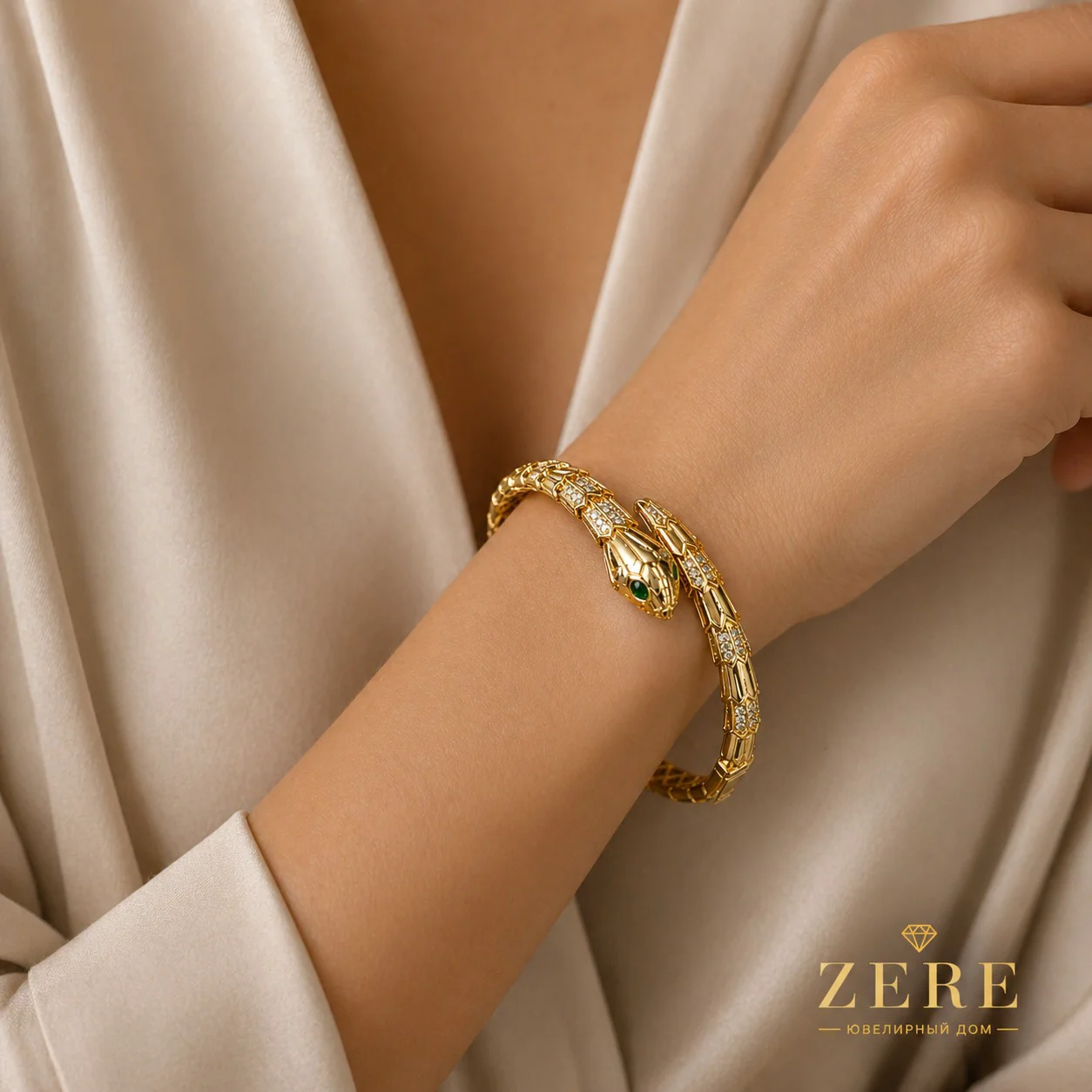 Браслет Zere ZR300425 золото 13.37гр 19р - ForteMarket Браслет Zere ZR300425 золото 13.37гр 19р купить,1127750