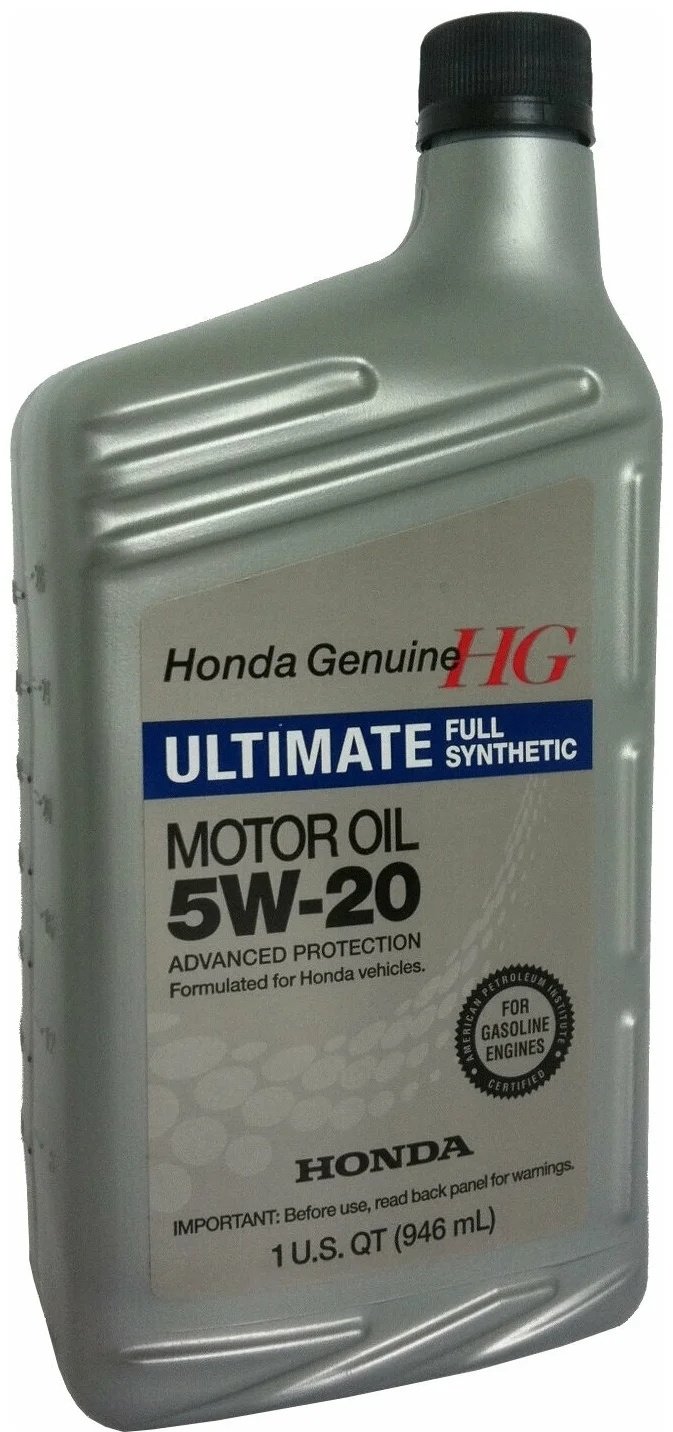 Моторное масло Синтетическое Honda Full Synthetic 5W-20 0.946 л купить,15300
