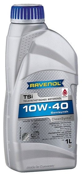 Моторное масло Полусинтетическое RAVENOL TSI 10W-40 1 л купить,15100