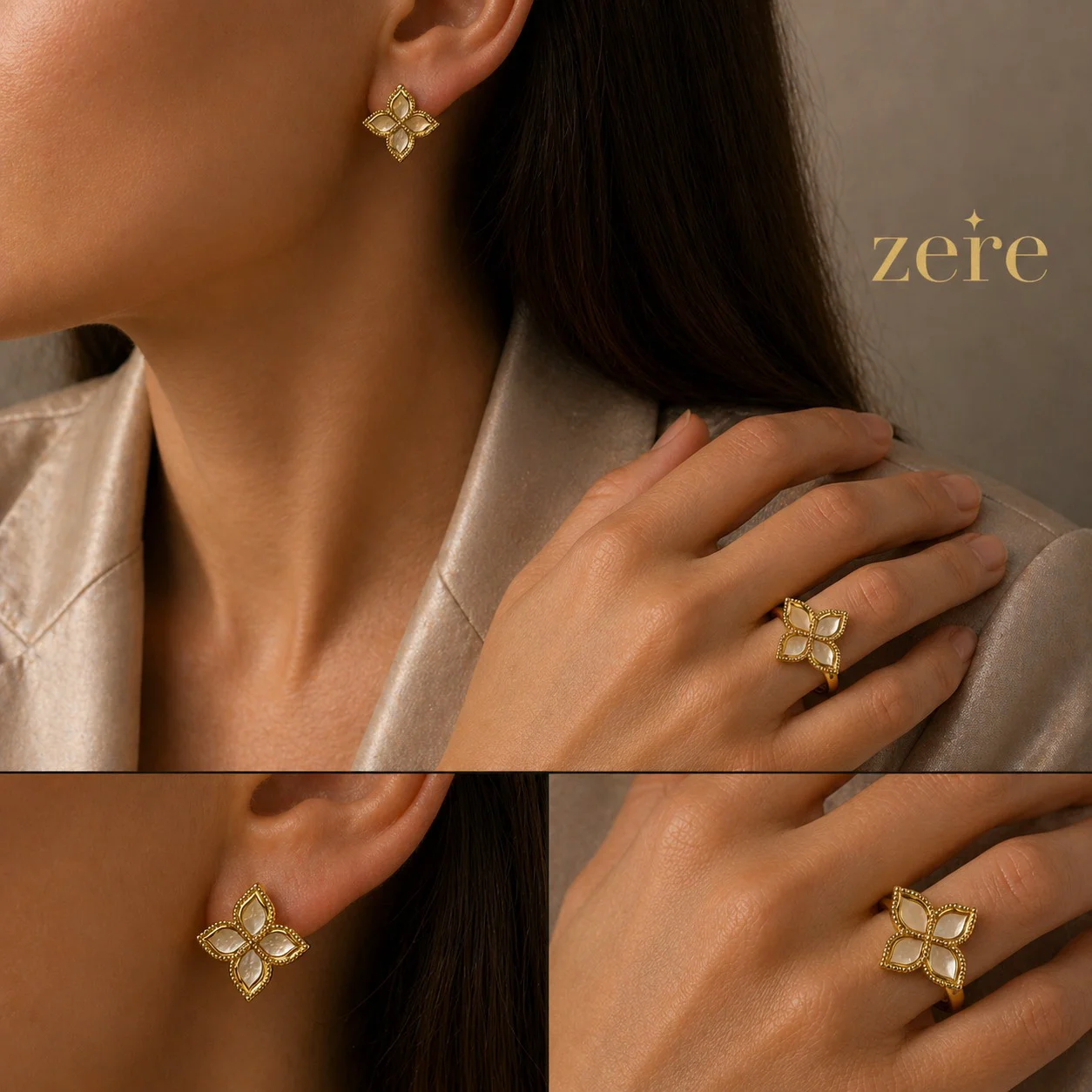 Комплект Zere ZR300412 золото 6.72гр 18р - ForteMarket Комплект Zere ZR300412 золото 6.72гр 18р купить,562500