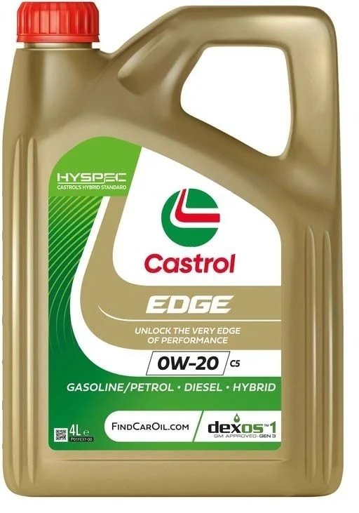 Моторное масло Синтетическое Castrol EDGE C5 (SUPERCAR) 0W-20 4 л купить,NaN