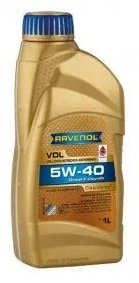 Моторное масло Синтетическое RAVENOL VDL 5W-40 1 л купить,15400