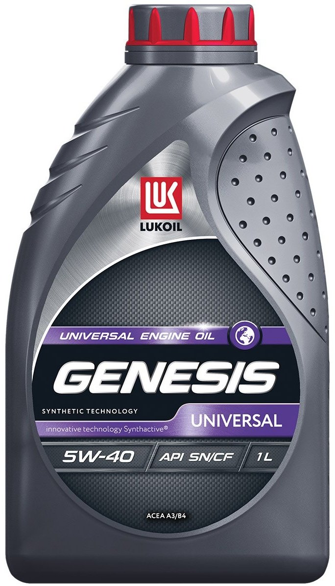 Моторное масло Полусинтетическое ЛУКОЙЛ Genesis Universal 5W-40 1 л купить,15000