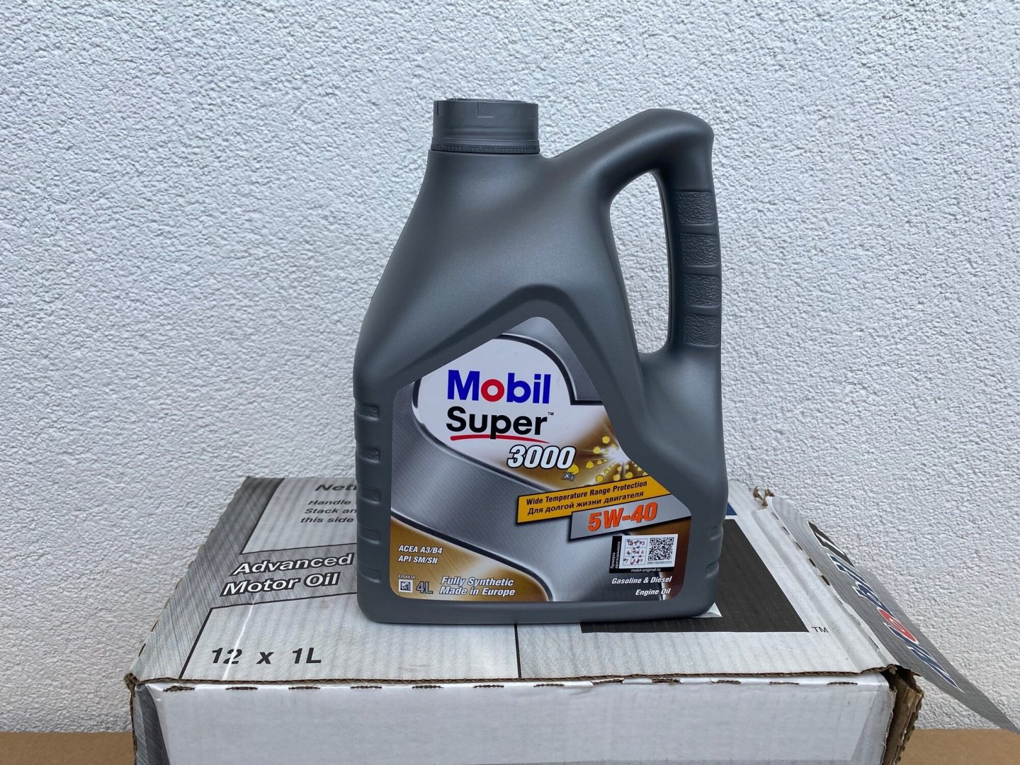 Моторное масло Синтетическое MOBIL Super 3000 X1 5W-40 4 л купить,35300