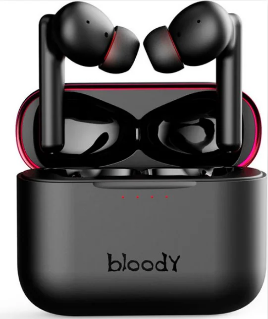 Наушники A4Tech Bloody M90 TWS Black-Red