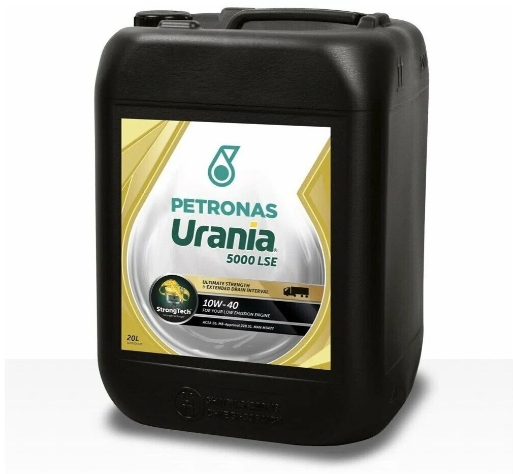 Моторное масло Синтетическое Petronas Urana 5000 LSE 10W-40 20 л