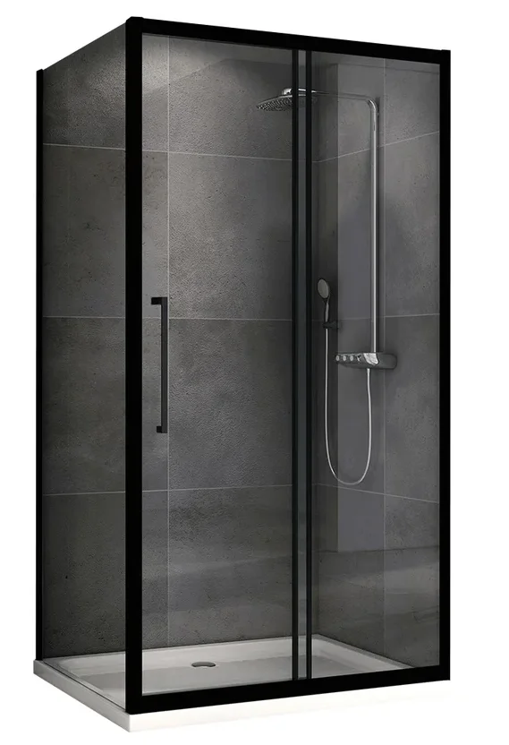 Душевой уголок Abber Schwarzer Diamant AG30110BH-S75B 110х75х195см купить,452200