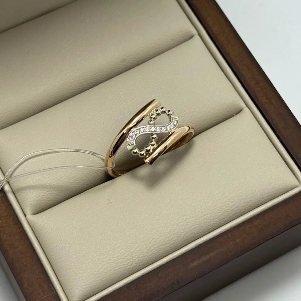 Кольцо Luxury 00040 18р 0.98г купить,NaN