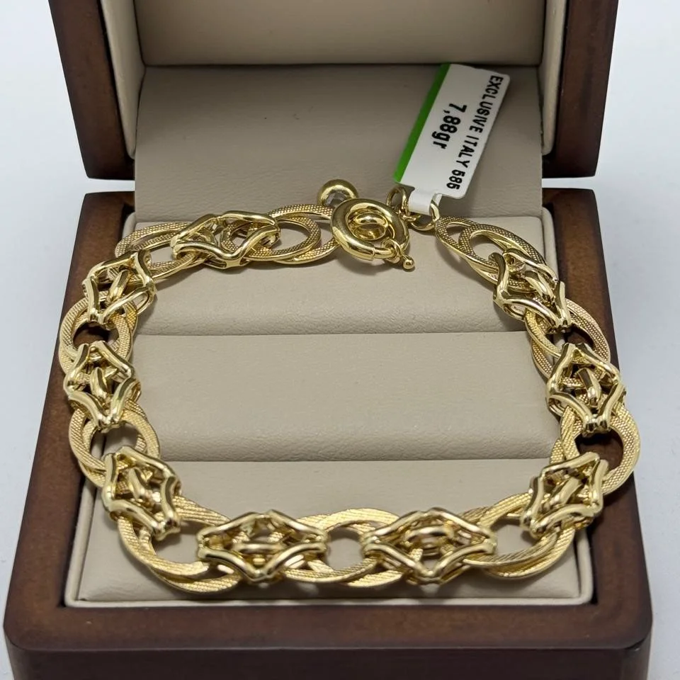 Браслет Luxury 00045 19см 7.88гр - ForteMarket Браслет Luxury 00045 19см 7.88гр купить,588200