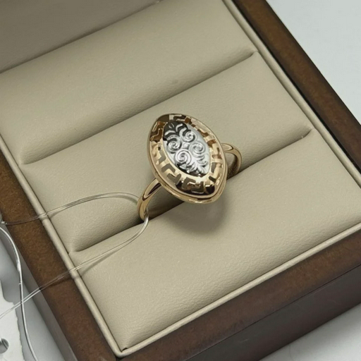 Кольцо Luxury 00038 19.5 1.28г