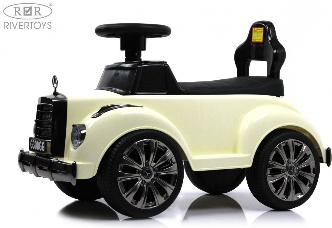 Каталка River Toys Mercedes-AMG G300GG белый купить,NaN
