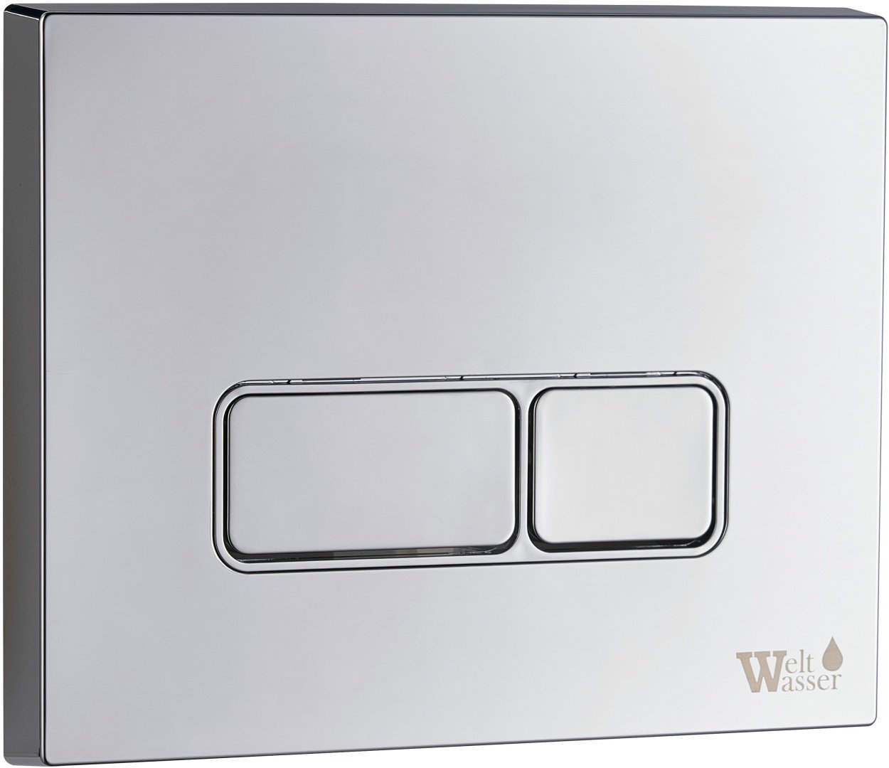 WeltWasser кнопка смыва MARBERG 410 SE CR Квадратная.