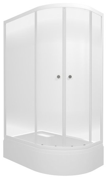Душевое ограждение KABINKA.KZ двухстенное "Коралл-Лайт" 120*80 В, 800х2050 мм