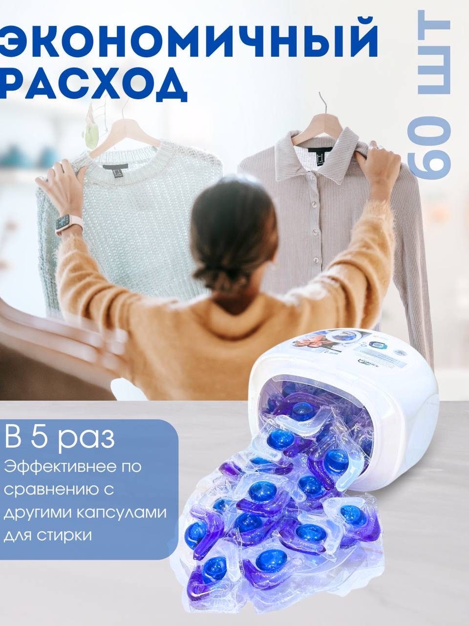 Капсулы Peninsula Home с ароматом морской свежести 0.88 60 шт купить,NaN