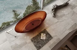 Ванна Abber Kristall AT9702Opal 180х85х52см коричневая