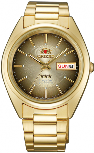 Часы мужские Orient FAB00004U9 золотистые купить,NaN