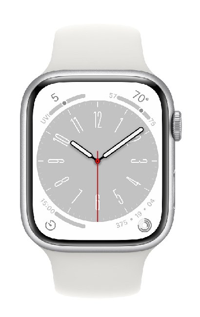 Смарт-часы Apple Watch Series 8 45mm MP6N3 Silver Aluminium Case with White Sport Band - ForteMarket Смарт-часы Apple Watch Series 8 45mm MP6N3 Silver Aluminium Case with White Sport Band купить,0