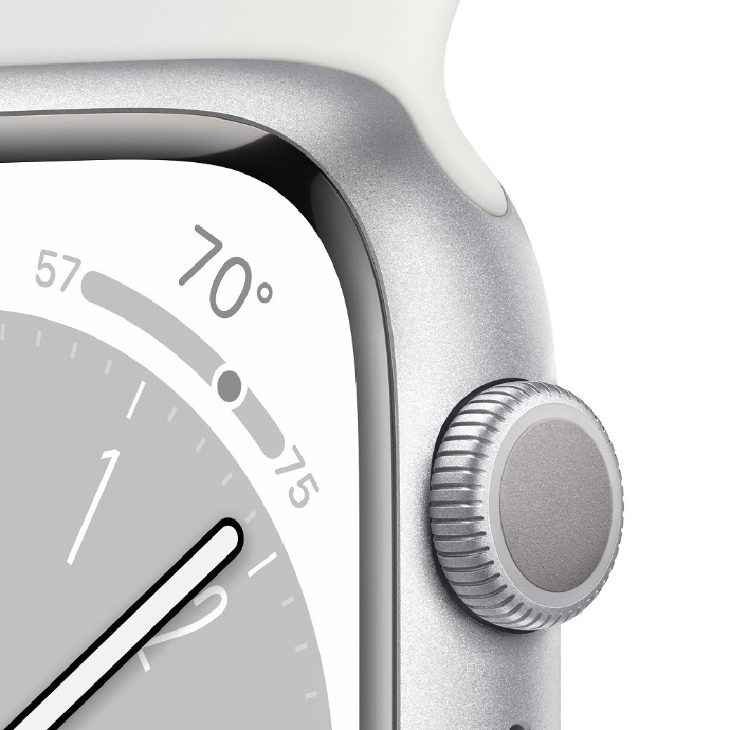 Смарт-часы Apple Watch Series 8 45mm MP6N3 Silver Aluminium Case with White Sport Band - ForteMarket Смарт-часы Apple Watch Series 8 45mm MP6N3 Silver Aluminium Case with White Sport Band купить,0