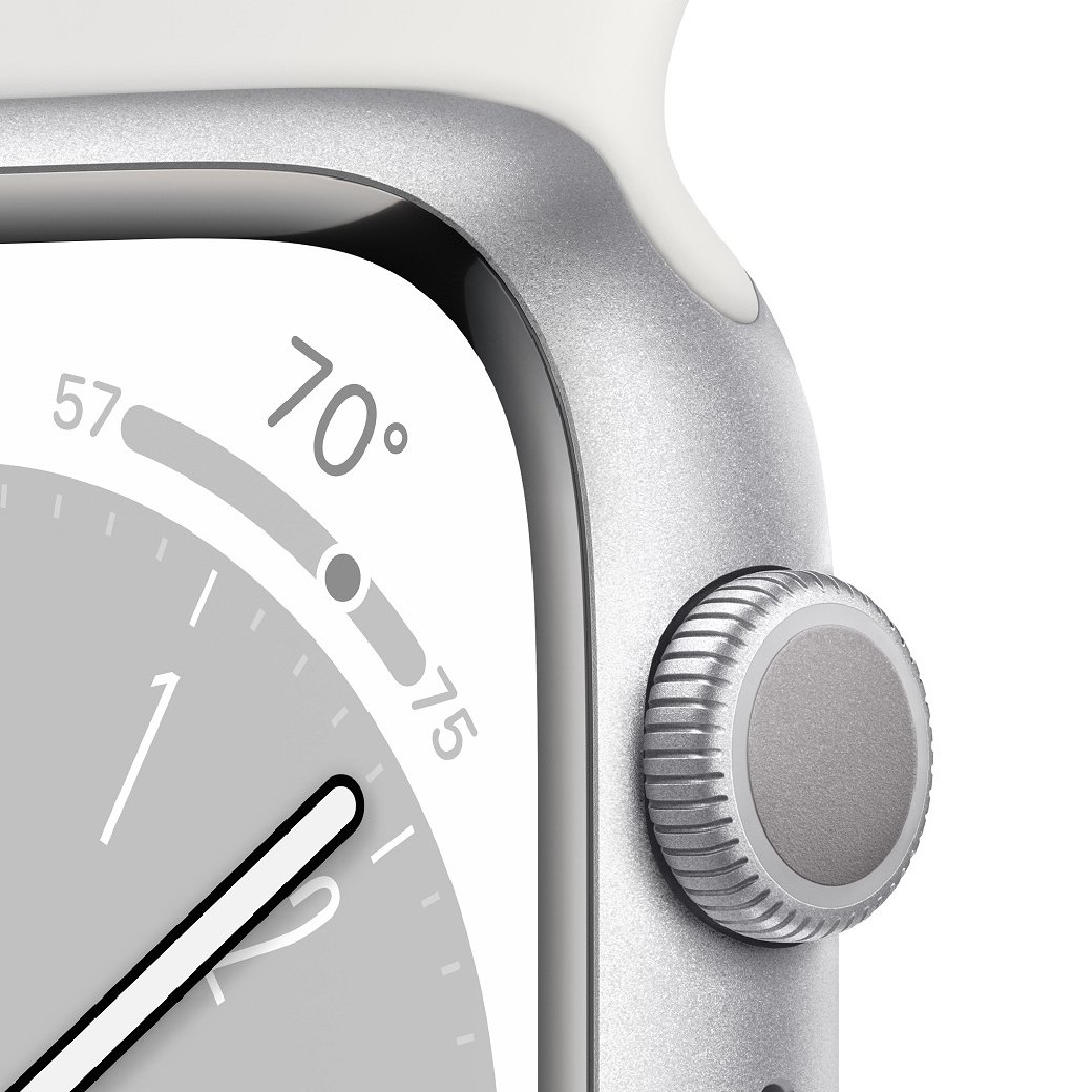 Смарт-часы Apple Watch Series 8 45mm MP6N3 Silver Aluminium Case with White Sport Band - ForteMarket Смарт-часы Apple Watch Series 8 45mm MP6N3 Silver Aluminium Case with White Sport Band купить,232000