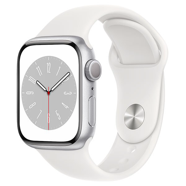 Смарт-часы Apple Watch Series 8 41mm MP6K3 Sport Band Silver-White - ForteMarket Смарт-часы Apple Watch Series 8 41mm MP6K3 Sport Band Silver-White купить,255000