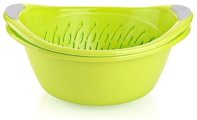 Миска-дуршлаг TITIZ AP-9142 28 см пластик, 4 л 2 шт