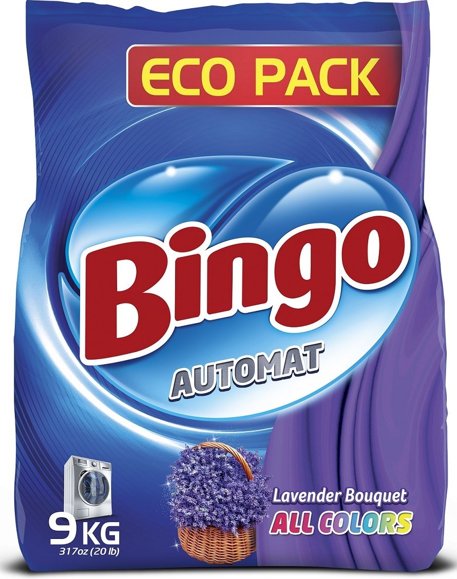 Стиральный порошок Bingo All Colors Lavender Bouquet 9 кг