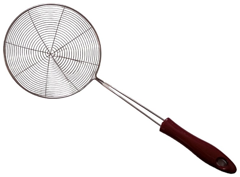 Шумовка KITCHENWARE STORE нержавеющая сталь, пластик, 1 шт