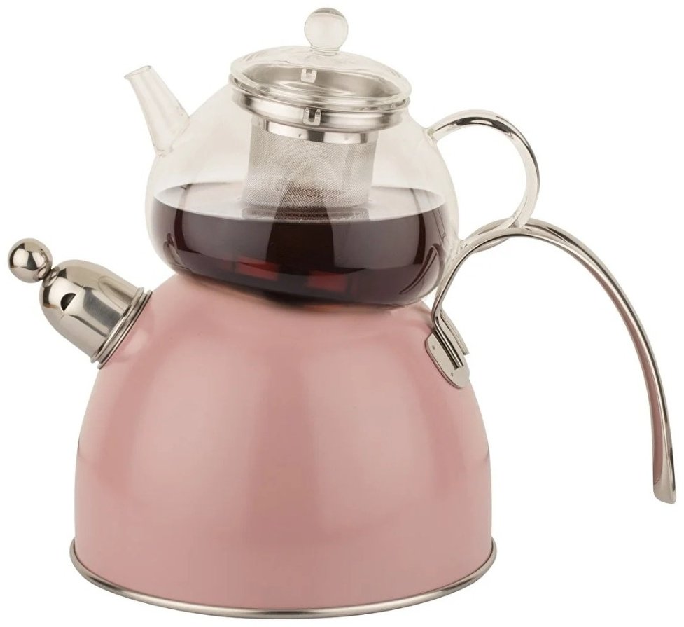 Tantitoni чайник SS Chef Nature 0002827C 3.78 л, сталь