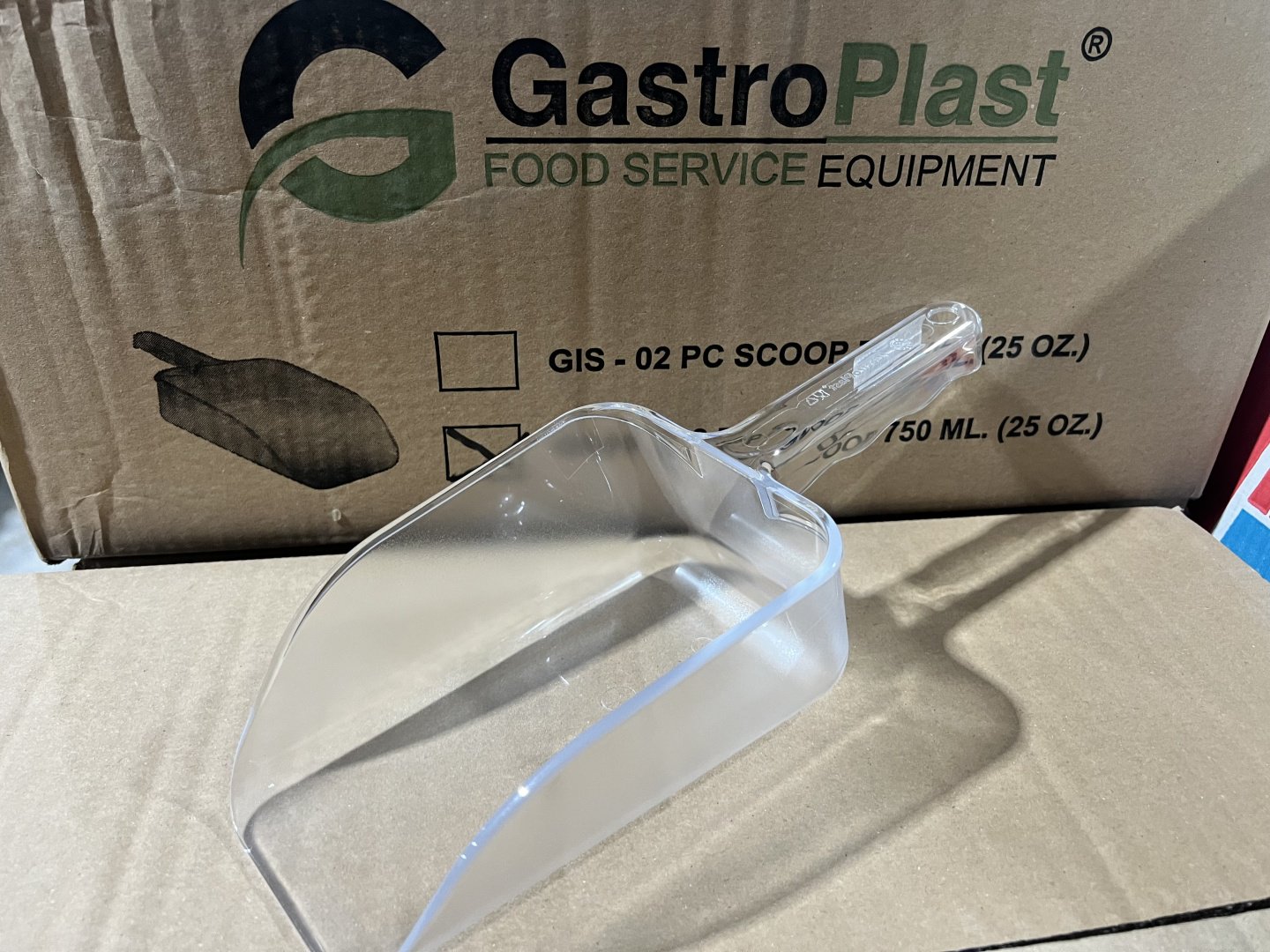 Совок для сыпучих продуктов GastroPlast поликарбонат, 1 шт купить,NaN