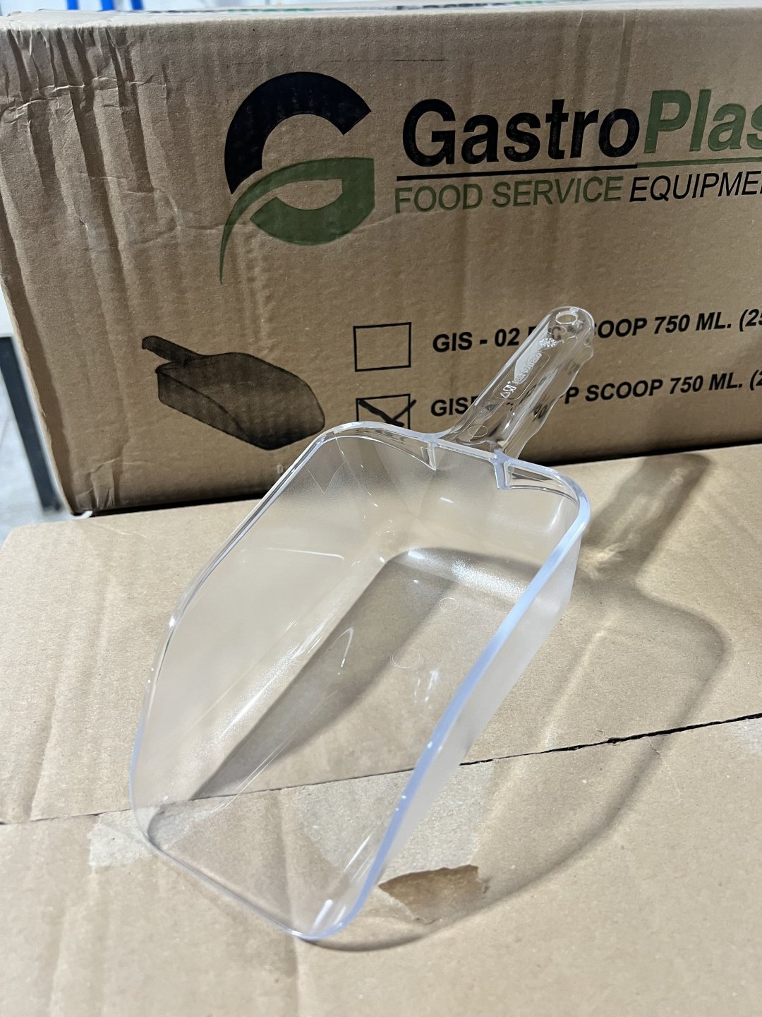 Совок для сыпучих продуктов GastroPlast поликарбонат, 1 шт купить,NaN