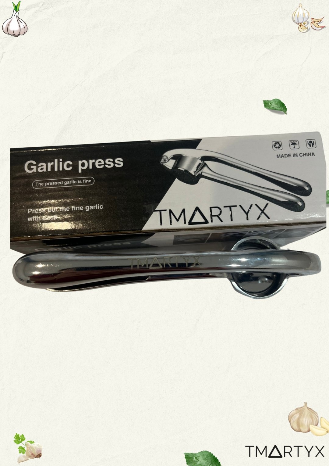 Пресс для чеснока TMARTYX металл, 1 шт купить,NaN