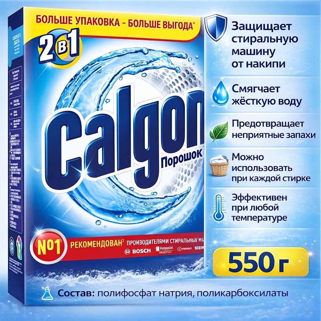 CALGON порошок 550 мл 0.55 кг