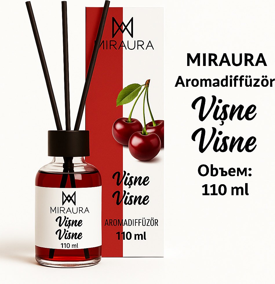 Диффузор Miraura Vişne 110 мл купить,NaN