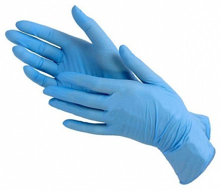 Wally Plastic перчатки 654280 голубой 100 шт купить,NaN