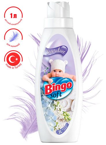 Bingo кондиционер Soft Sensitive 1000 мл