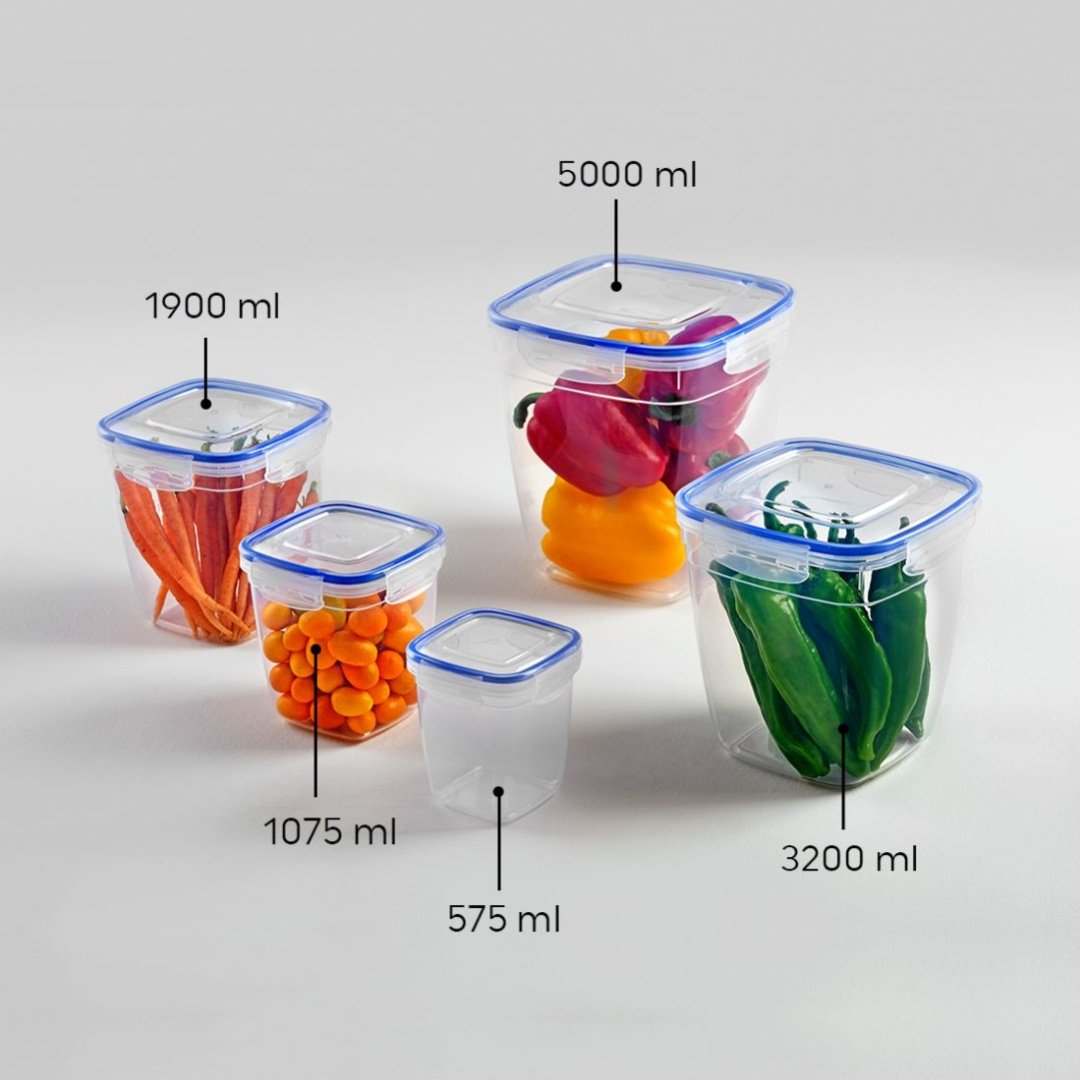 Dunya Plastik контейнер Dun-30323 1 шт, пластик