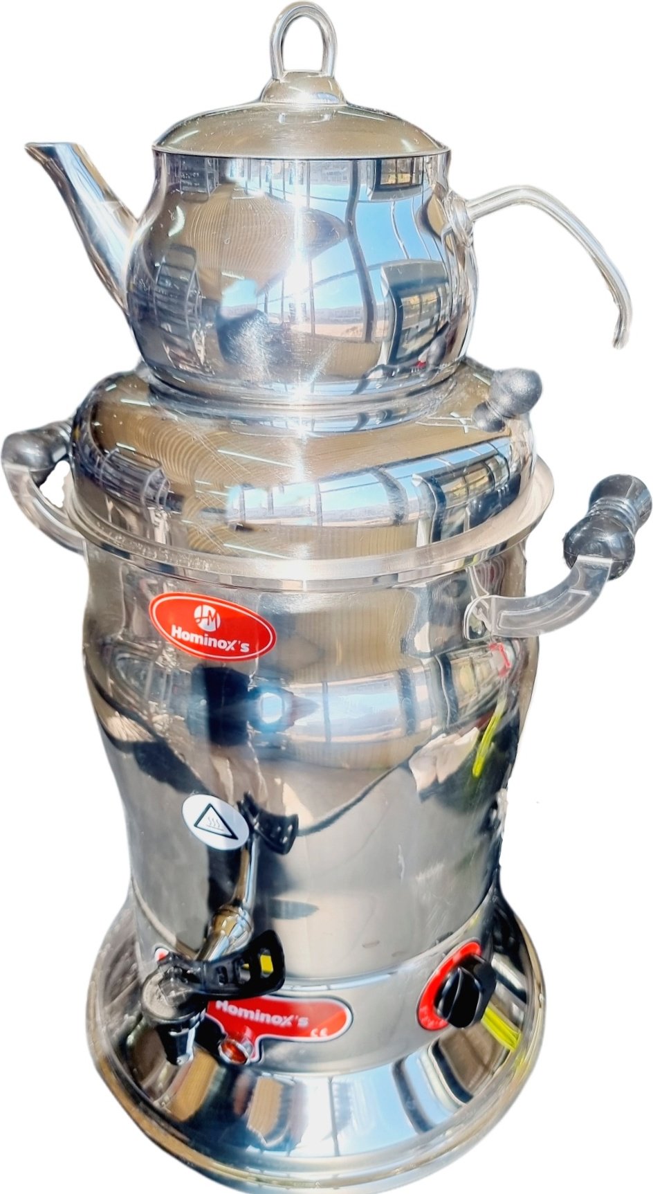 Электросамовар Hominoxs HS-2202-1 серебристый