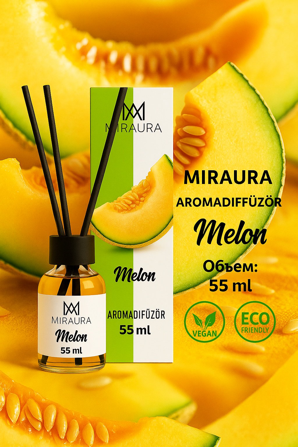 Диффузор Miraura Melon 55 мл