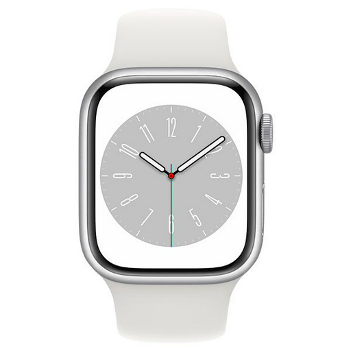 Смарт-часы Apple Watch Series 8 41mm MP6K3 Sport Band Silver-White